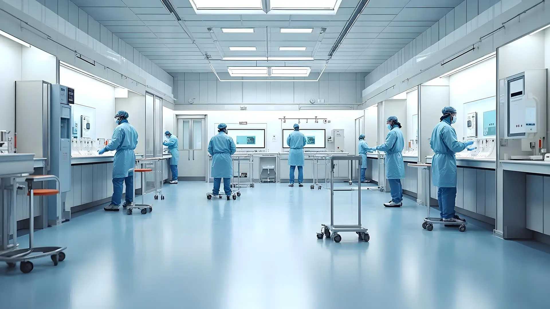 Controlling cleanroom contamination starts outside the cleanroom